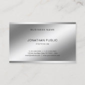 Carte De Visite Luminosité Et Ombre Créatives Modernes Haut Profes (Dos)