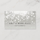 Carte De Visite Luminosité Platine (Devant)