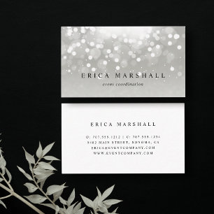 Carte De Visite Luminosité Platine