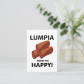 Carte De Visite Lumpia Me Rend Heureux Lumpia (Debout devant)