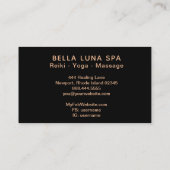 Carte De Visite *~* Luna Cosmos Moon Moons Shaman Universe (Dos)