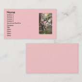 Carte de visite lunatique (Devant / Derrière)