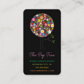 Carte de visite lunatique d'arbre de bruit de (Devant)