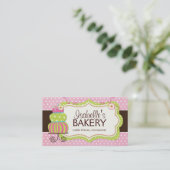 Carte de visite lunatique de boulangerie (Debout devant)