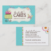 Carte de visite lunatique de boulangerie (Devant / Derrière)