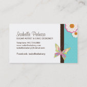 Carte de visite lunatique de boulangerie (Dos)