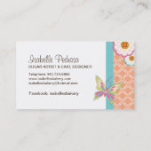 Carte de visite lunatique de boulangerie (Dos)