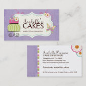 Carte de visite lunatique de boulangerie (Devant / Derrière)