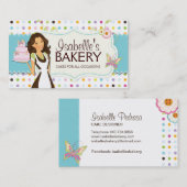Carte de visite lunatique de boulangerie (Devant / Derrière)
