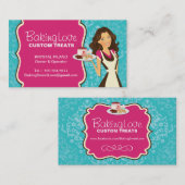 Carte de visite lunatique de boulangerie (Devant / Derrière)