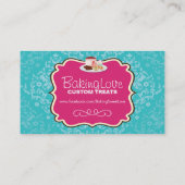 Carte de visite lunatique de boulangerie (Dos)