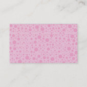 Carte de visite lunatique de boulangerie de petit (Dos)