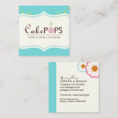 Carte de visite lunatique de bruit de gâteau (Devant / Derrière)