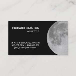 Carte De Visite Lune