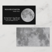 Carte De Visite Lune (Devant / Derrière)