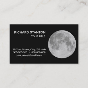 Carte De Visite Lune