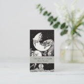 Carte De Visite Lune céleste ciel Univers Dieu Nuit Illustration (Debout devant)