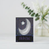 Carte De Visite lune de nuit (Debout devant)