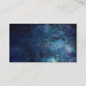 Carte de visite Lune & Étoiles (Dos)
