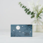 Carte De Visite Lune ironique (Debout devant)