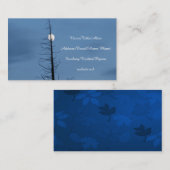 Carte De Visite Lune transpercée par l'arbre (Devant / Derrière)