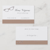 Carte De Visite Lunettes de lunettes (Devant / Derrière)