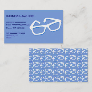 Carte De Visite Lunettes de nerd cool