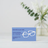 Carte De Visite Lunettes de nerd cool (Debout devant)