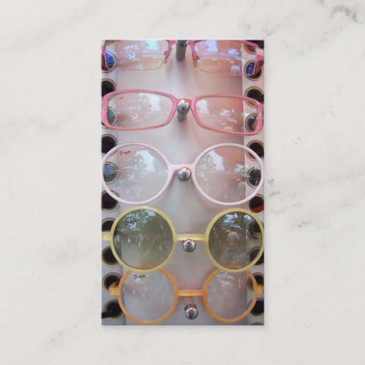Carte De Visite lunettes de soleil (Devant)