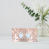 Carte De Visite Lunettes de vue Optométriste Optique Lunettes de v (Debout devant)