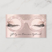 Carte De Visite Lunettes de vue Optométriste Optique Lunettes de v (Devant)