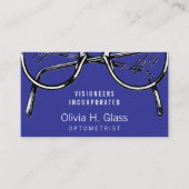 Carte De Visite Lunettes Optique Vision (Devant)