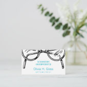 Carte De Visite Lunettes Optique Vision (Debout devant)