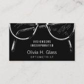 Carte De Visite Lunettes Optique Vision (Devant)