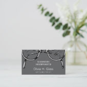 Carte De Visite Lunettes Optique Vision (Debout devant)