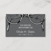 Carte De Visite Lunettes Optique Vision (Devant)