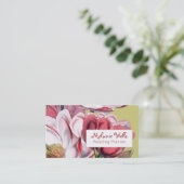 Carte De Visite Lush Magnolias Wedding planner (Debout devant)