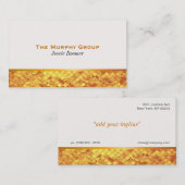 Carte De Visite Luster or (Devant / Derrière)