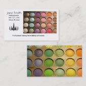 Carte De Visite lustre, maquilleur, fard à paupières (Devant / Derrière)