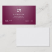 Carte De Visite Lustre professionnel (Devant / Derrière)