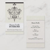 CARTE DE VISITE :: lustre - Sharon Perillo 1 (Devant / Derrière)