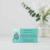 Carte De Visite Lutte antiparasitaire contre les boeufs de lit mod (Debout devant)