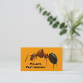 Carte De Visite Lutte contre les parasites (Debout devant)