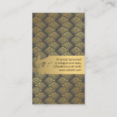 Carte De Visite Lux Gold Weaver (Dos)