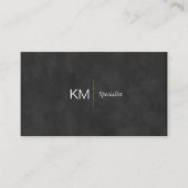 Carte De Visite Lux noir | exécutif (Devant)