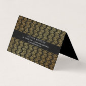 Carte De Visite Lux Or Professionnel (Dos)