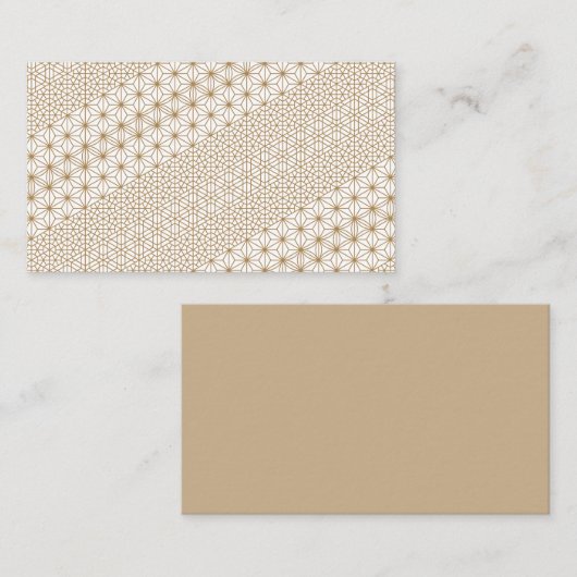 Carte De Visite Luxe (Devant / Derrière)