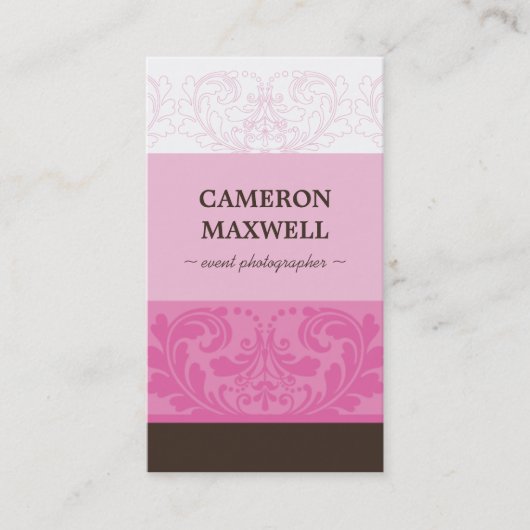 CARTE DE VISITE :: luxe 4P (Devant)