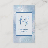Carte de visite Luxe Carrée – Professionnelle (Devant)
