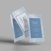 Carte de visite Luxe Carrée – Professionnelle